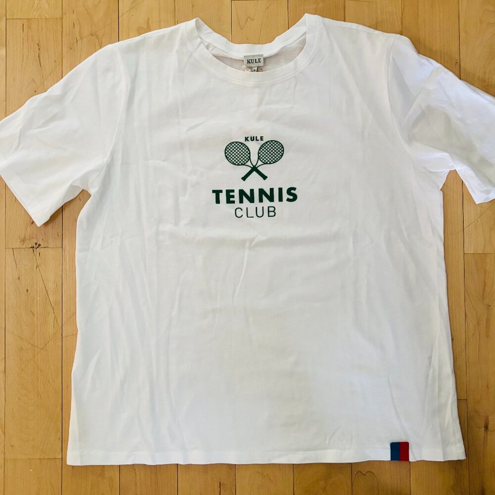 NWT Kule The Modern Green Tennis T-Shirt Size XL